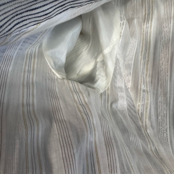 Anthropology Cartonier, Blue and White Striped Blazer by anthropology - Picture 9 of 16